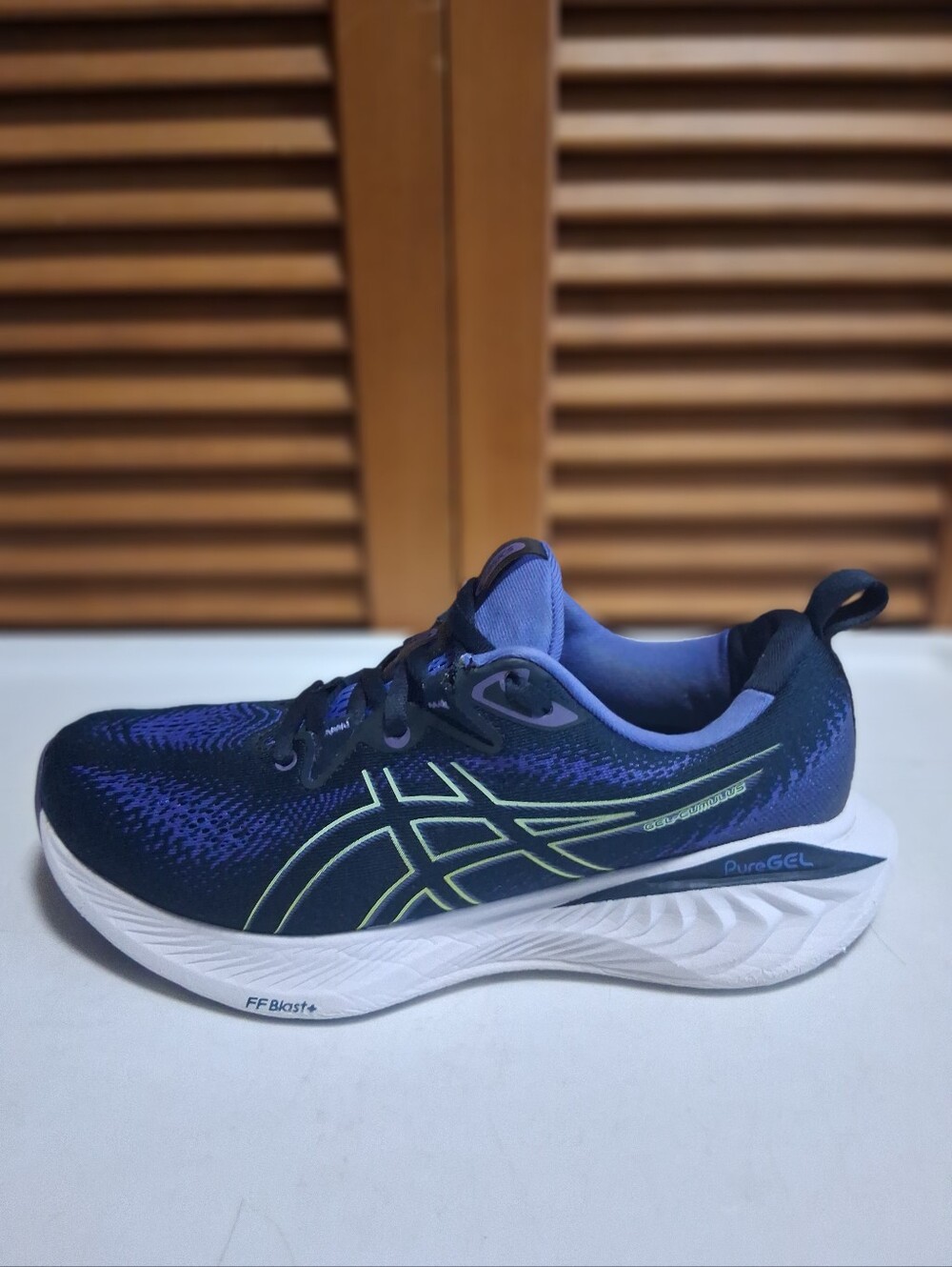 ASICS Gel-Cumulus 25 French Blue Illuminate Yellow Women's Size 9.5
